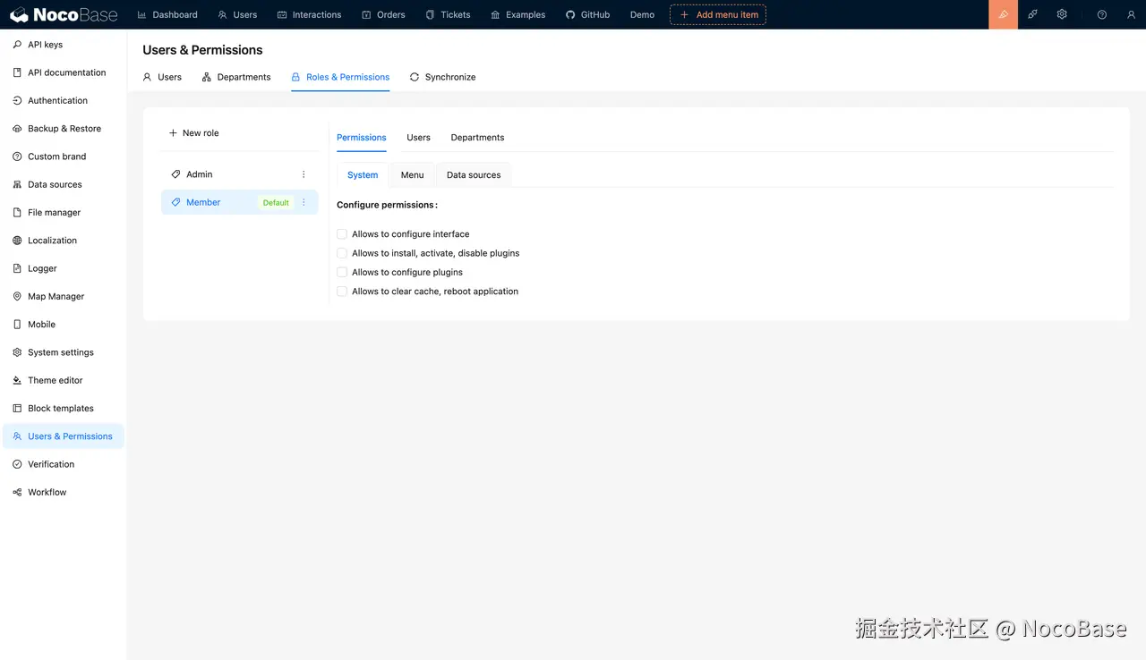 NocoBase’s Security and Permission Management.png