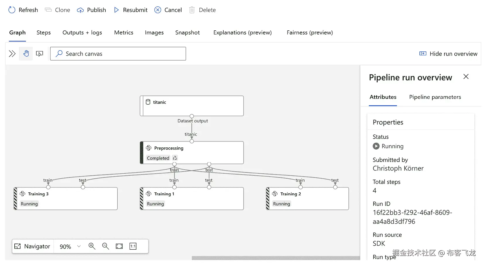 图 8.5 – 带有并行步骤的管道