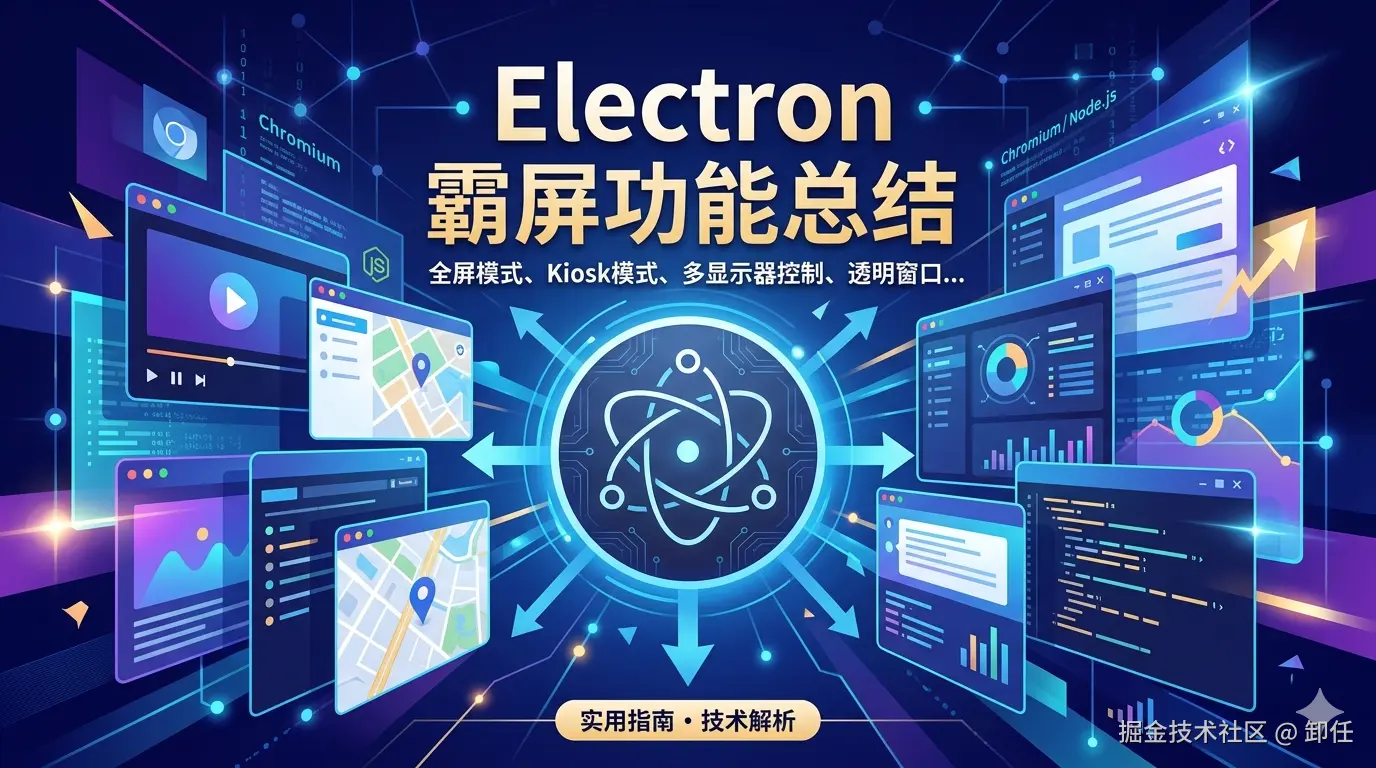 Electron霸屏功能总结