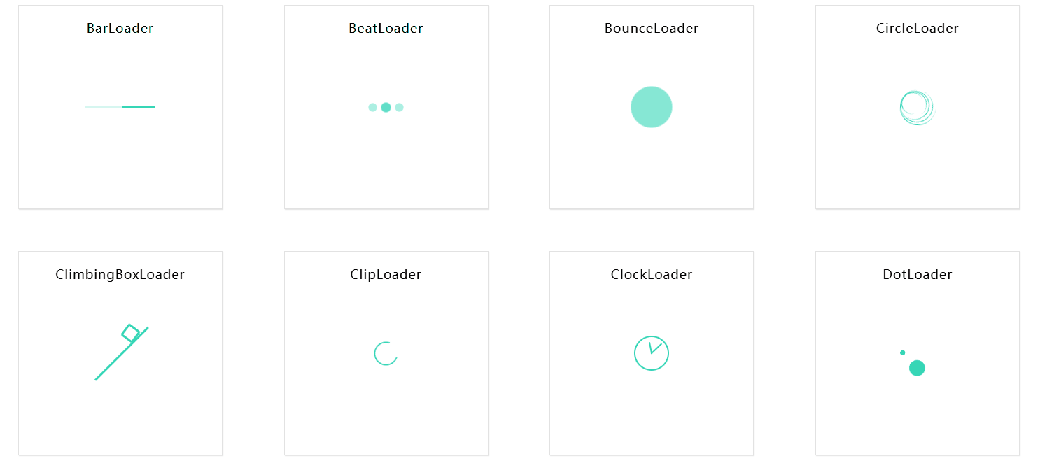 React Spinners