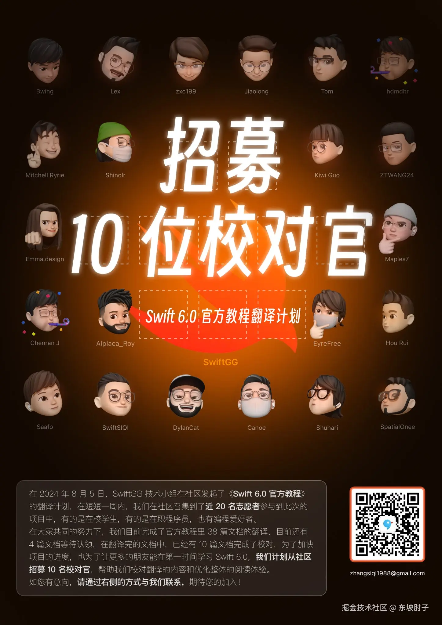 SwiftGG 招募