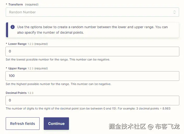 图 15.9 – 使用 Formatter by Zapier 的数字操作事件生成随机数的概览