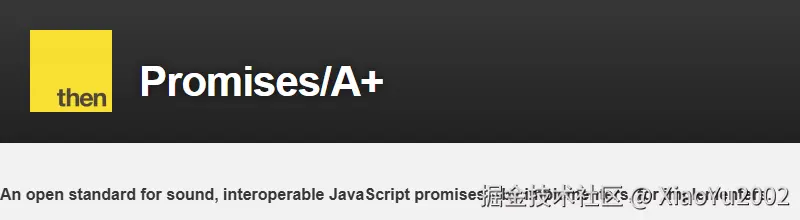MDN文档对thenable的描述