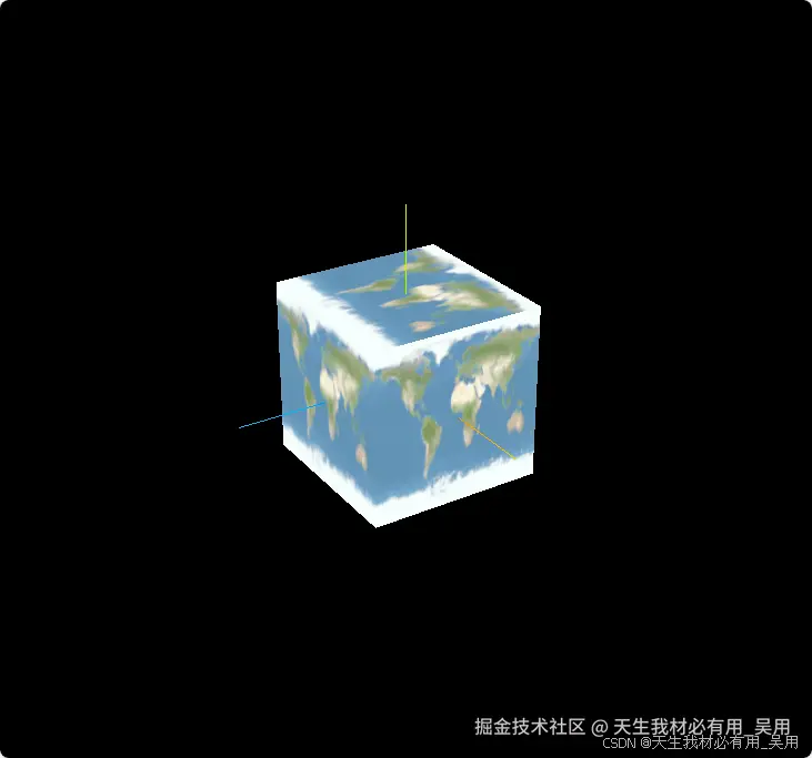 Three.js开发必备：几何顶点UV坐标、纹理贴图详解