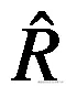 \hat{R}