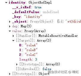 identity赋值