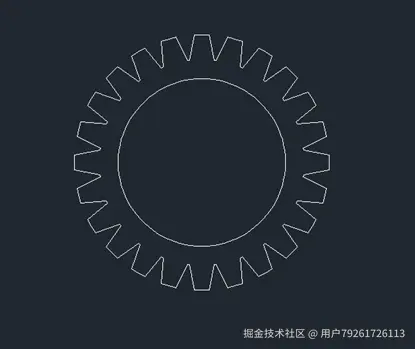 Cad如何画齿轮