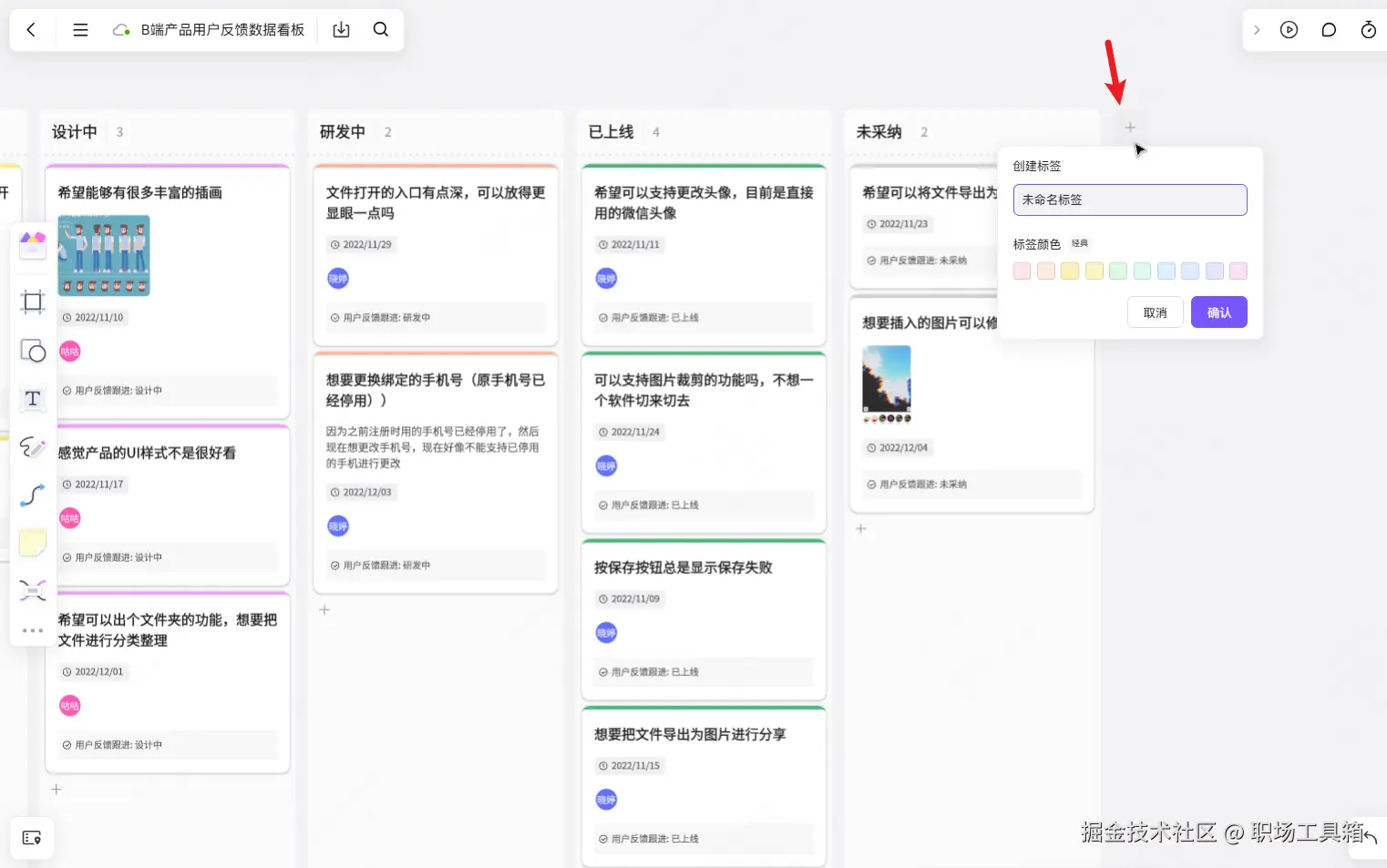 boardmix在线数据看板