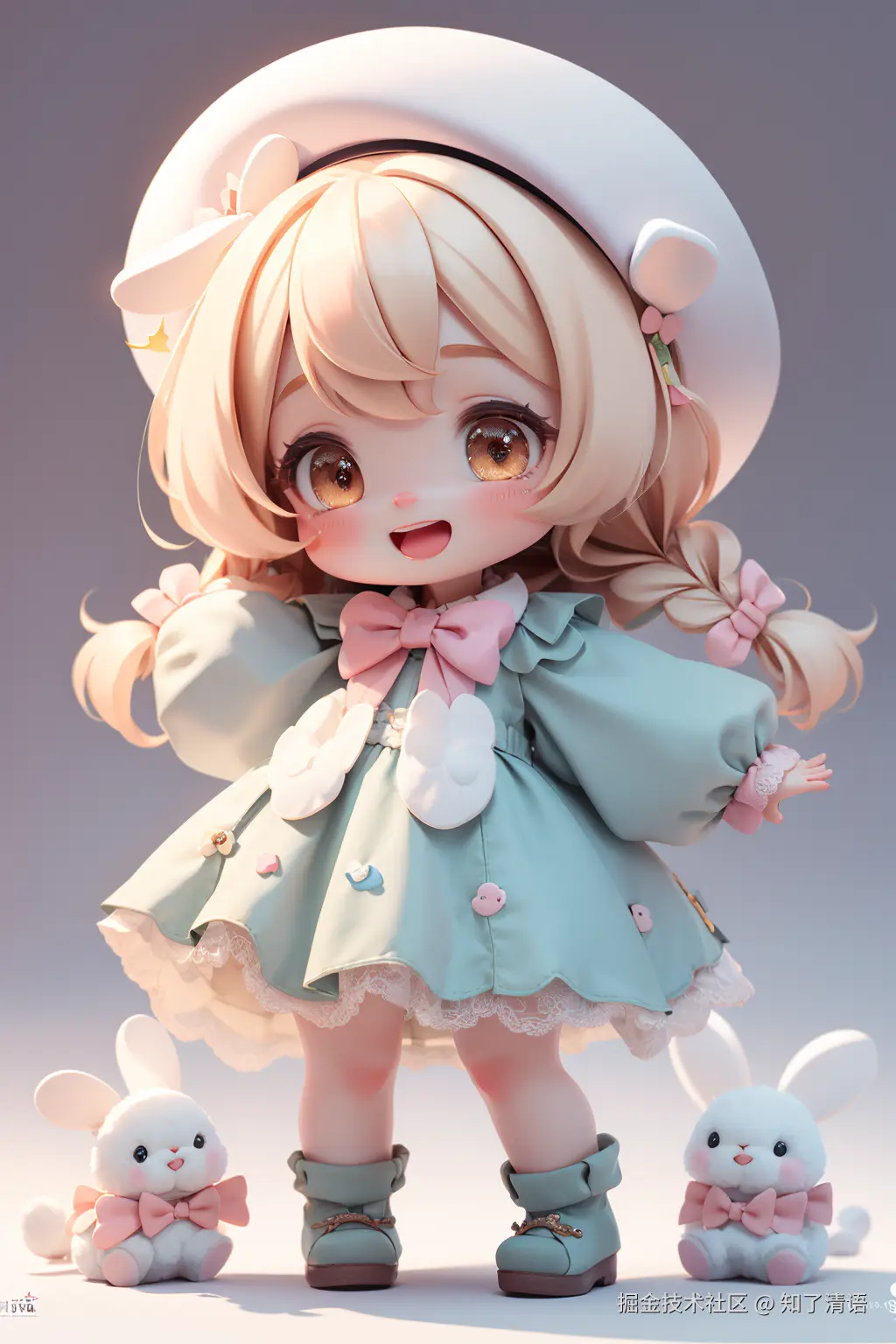 01924-1056759118-masterpiece, best quality, 8k, cinematic light, ultra high res, chibi, 1girl, child, hat, pink bow, bow, smile, open mouth, blon.png