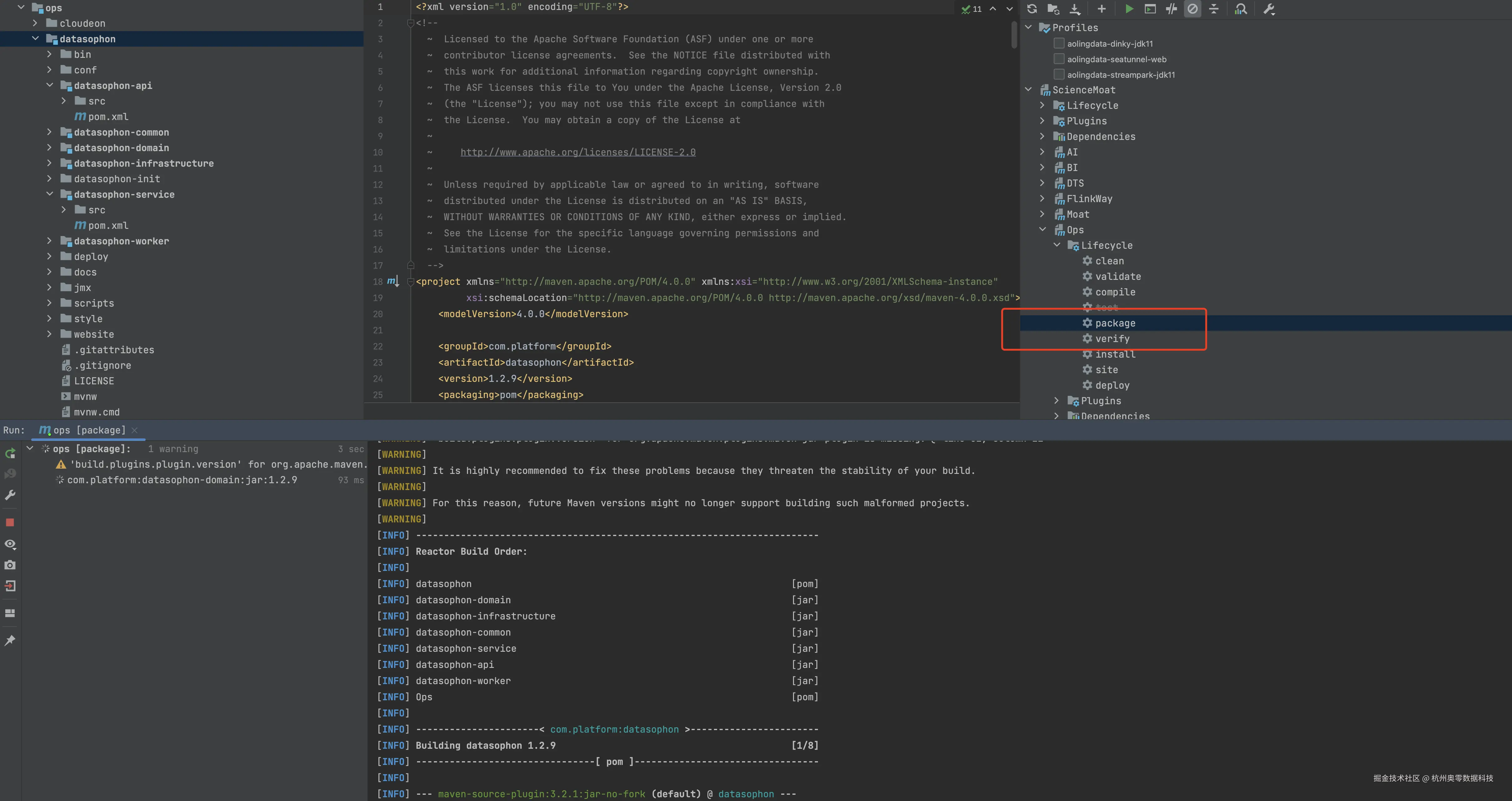 4_IDEA执行Maven Package打包.png