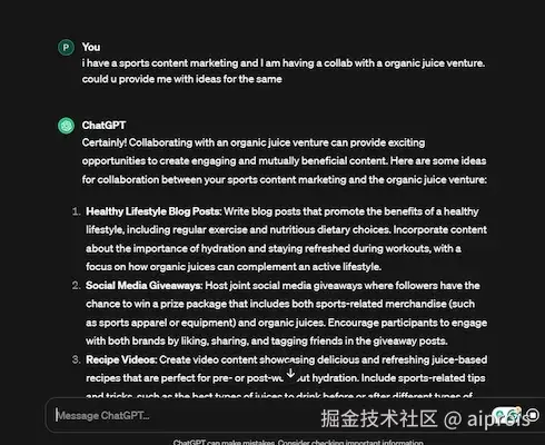 内容协作的想法