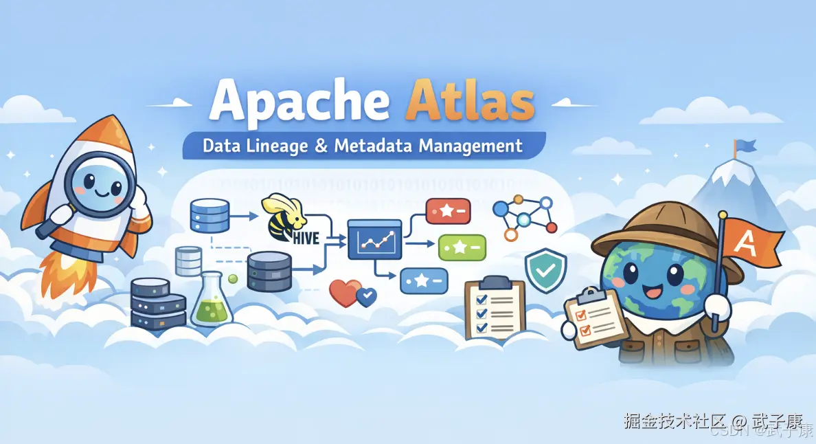 大数据-255 离线数仓 - Apache Atlas 数据血缘与元数据管理实战指南
