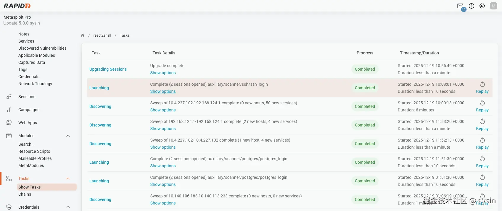 Advanced workflow improvements