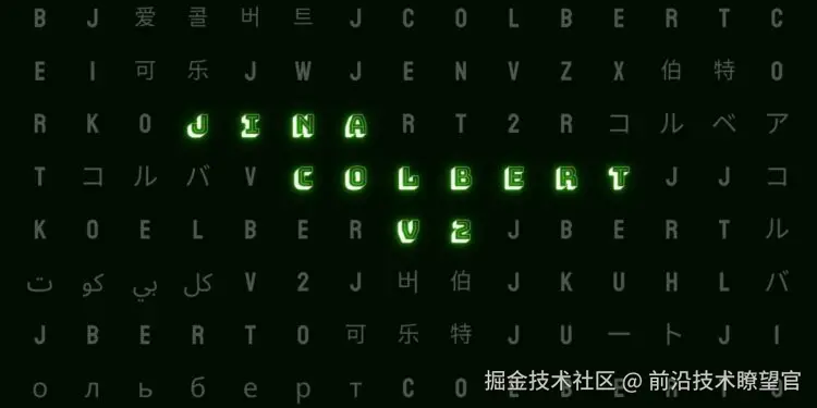 Jina AI发布 Jina ColBERT v2： 一个多语言的晚期交互信息检索模型