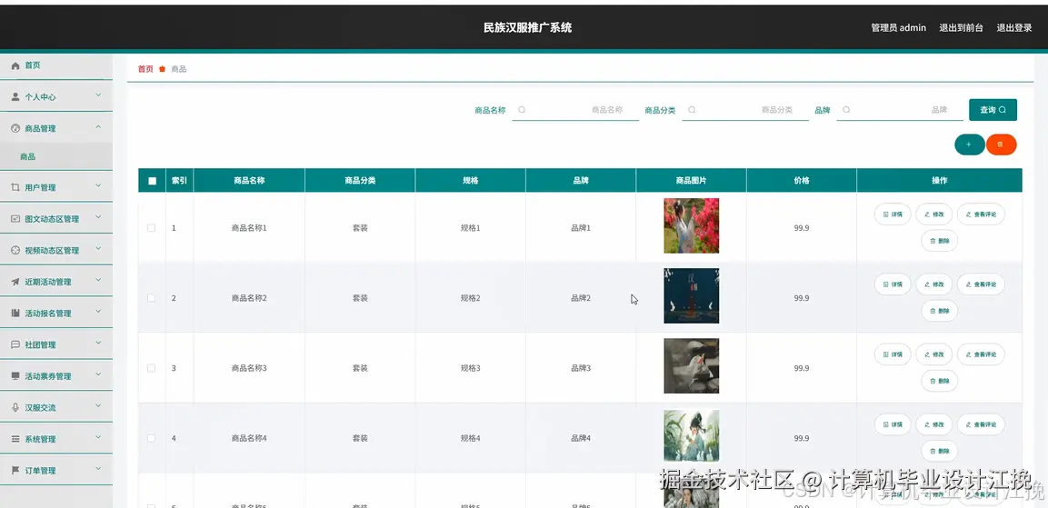 商品管理