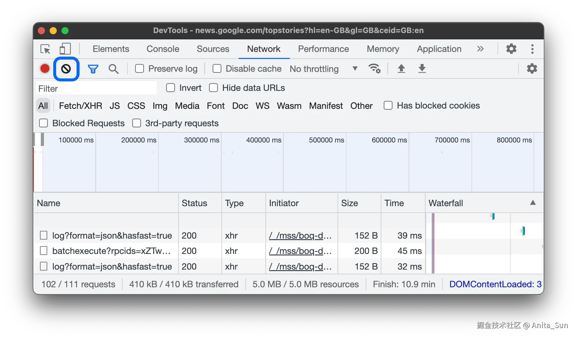“清除”按钮。