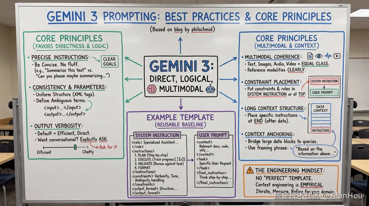 Gemini 3 提示词工程：通用最佳实践