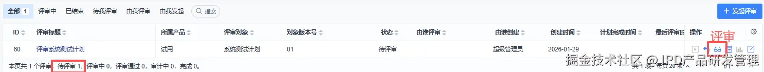 评审流程,高效交付