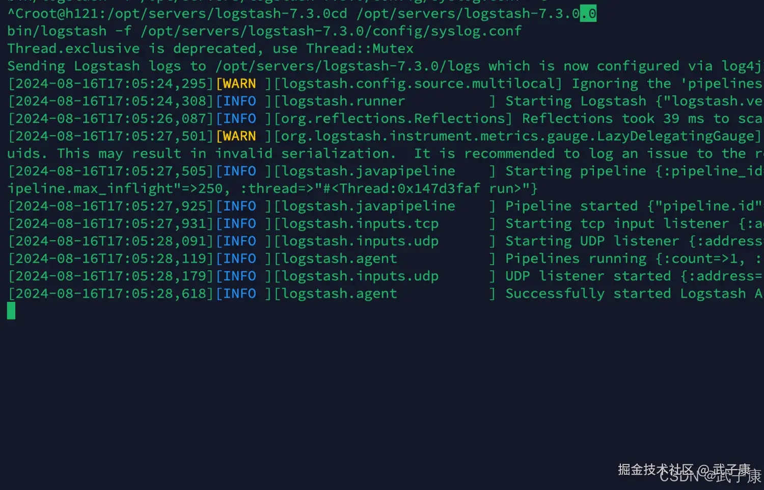 Elasticsearch 启动服务测试