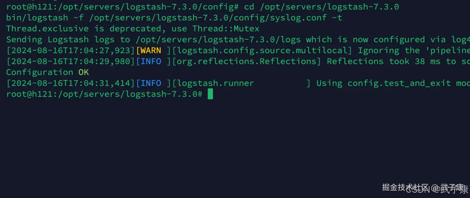 Elasticsearch 检查配置