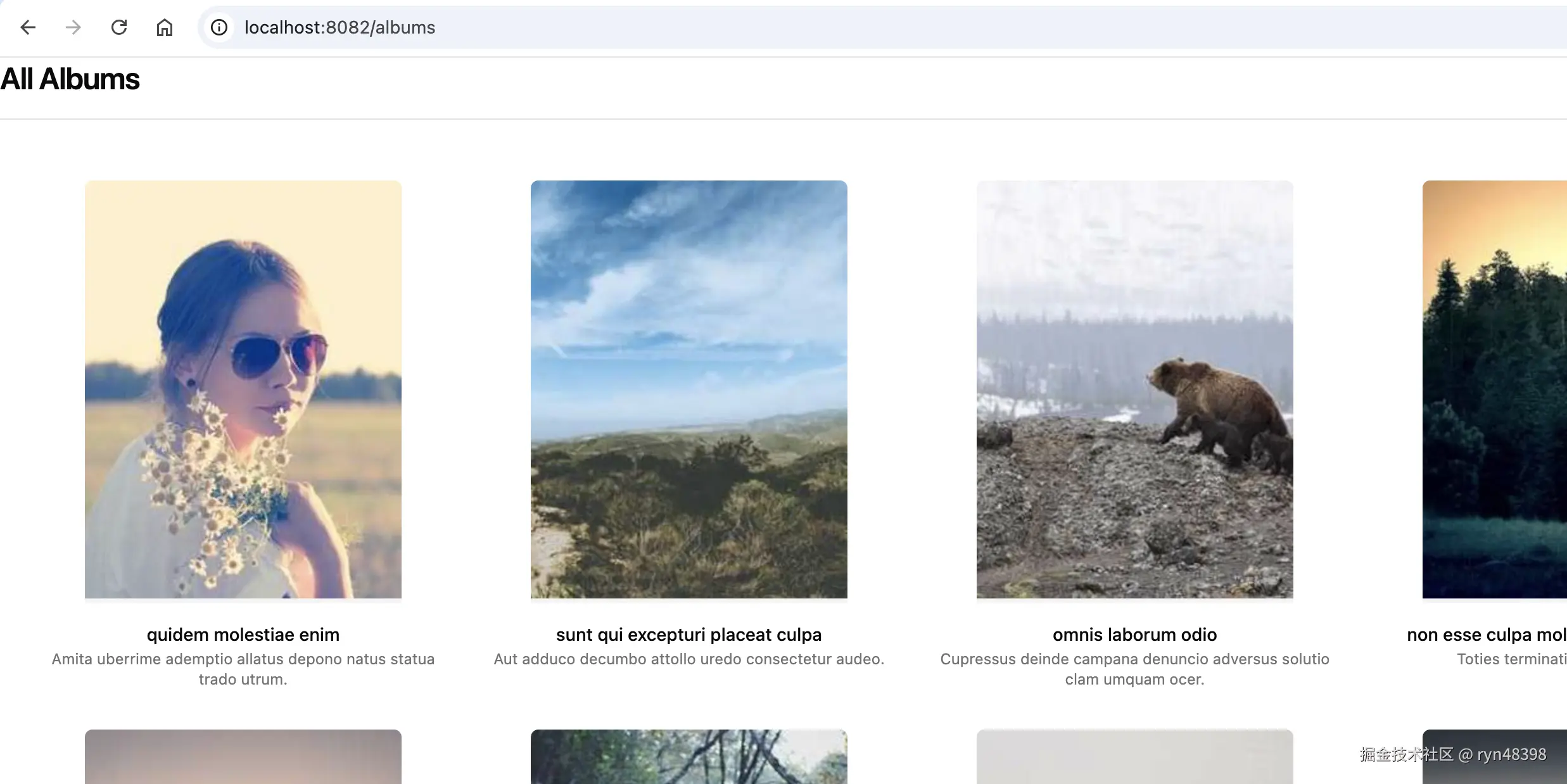 albums app