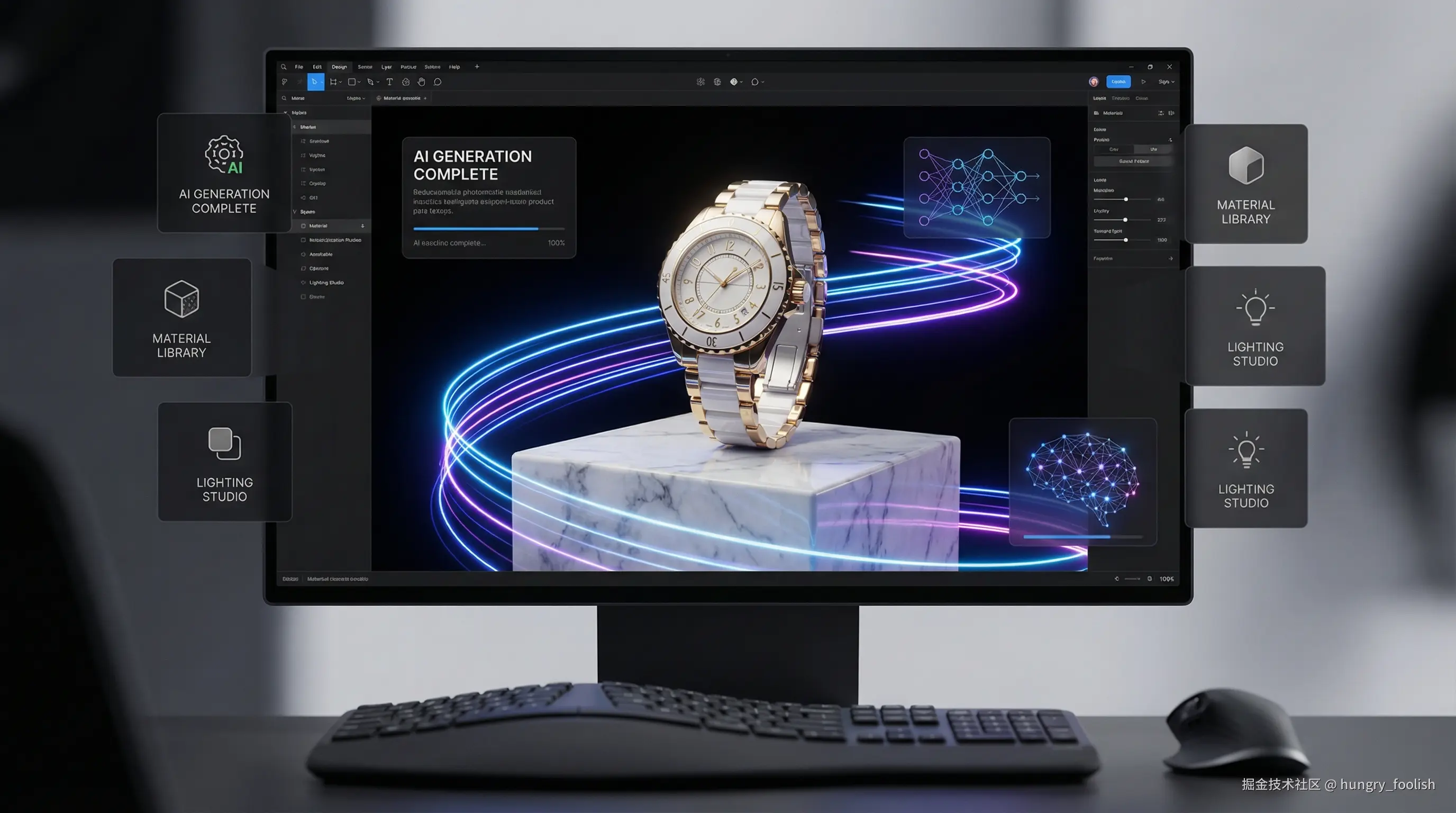 AI Product Photography Interface