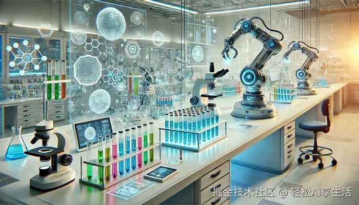 未来的实验室场景