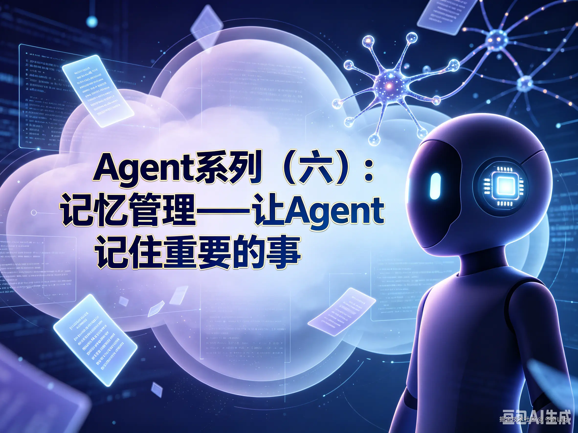 Agent系列（六）：记忆管理——让 Agent 记住重要的事
