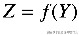 Z=f(Y)