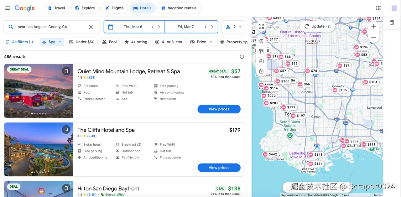 Google Hotels