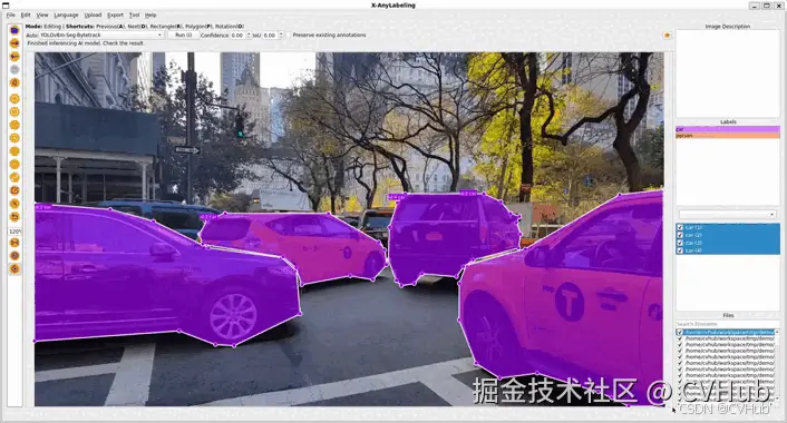 Tracking by Segmentation