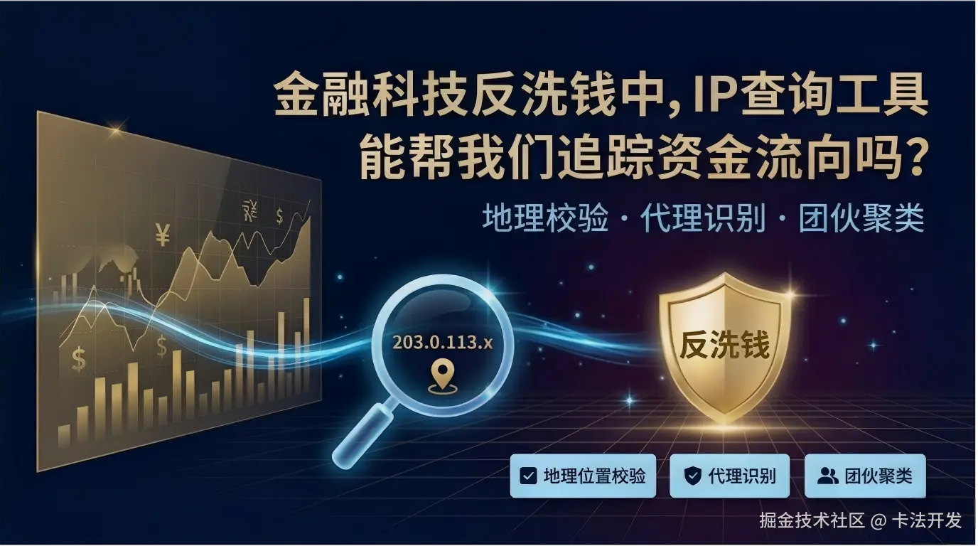 金融科技反洗钱中，IP查询工具能帮我们追踪资金流向吗？.png