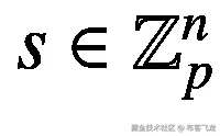 s\in {\mathbb{Z}}_p^n