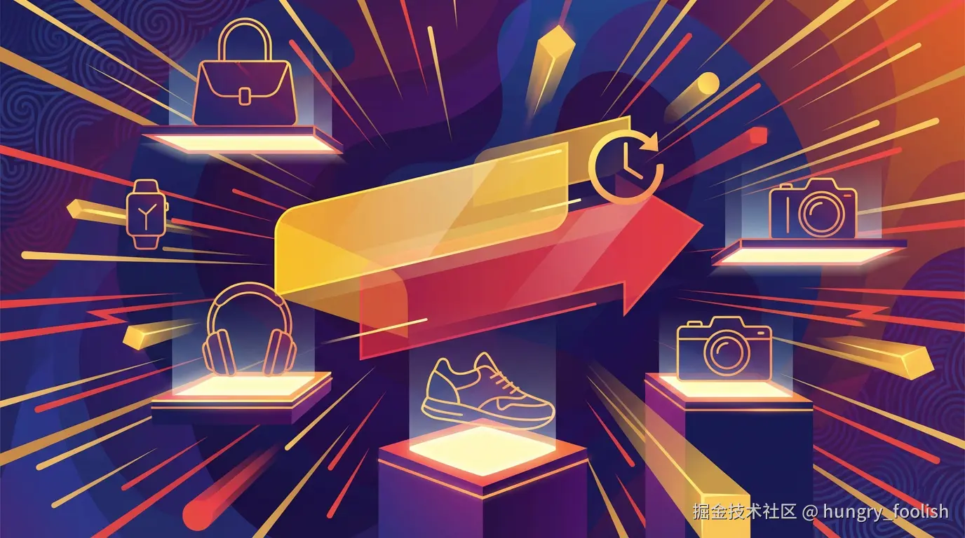 Vibrant Black Friday sale adve...