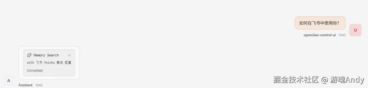 如何在飞书中使用你？