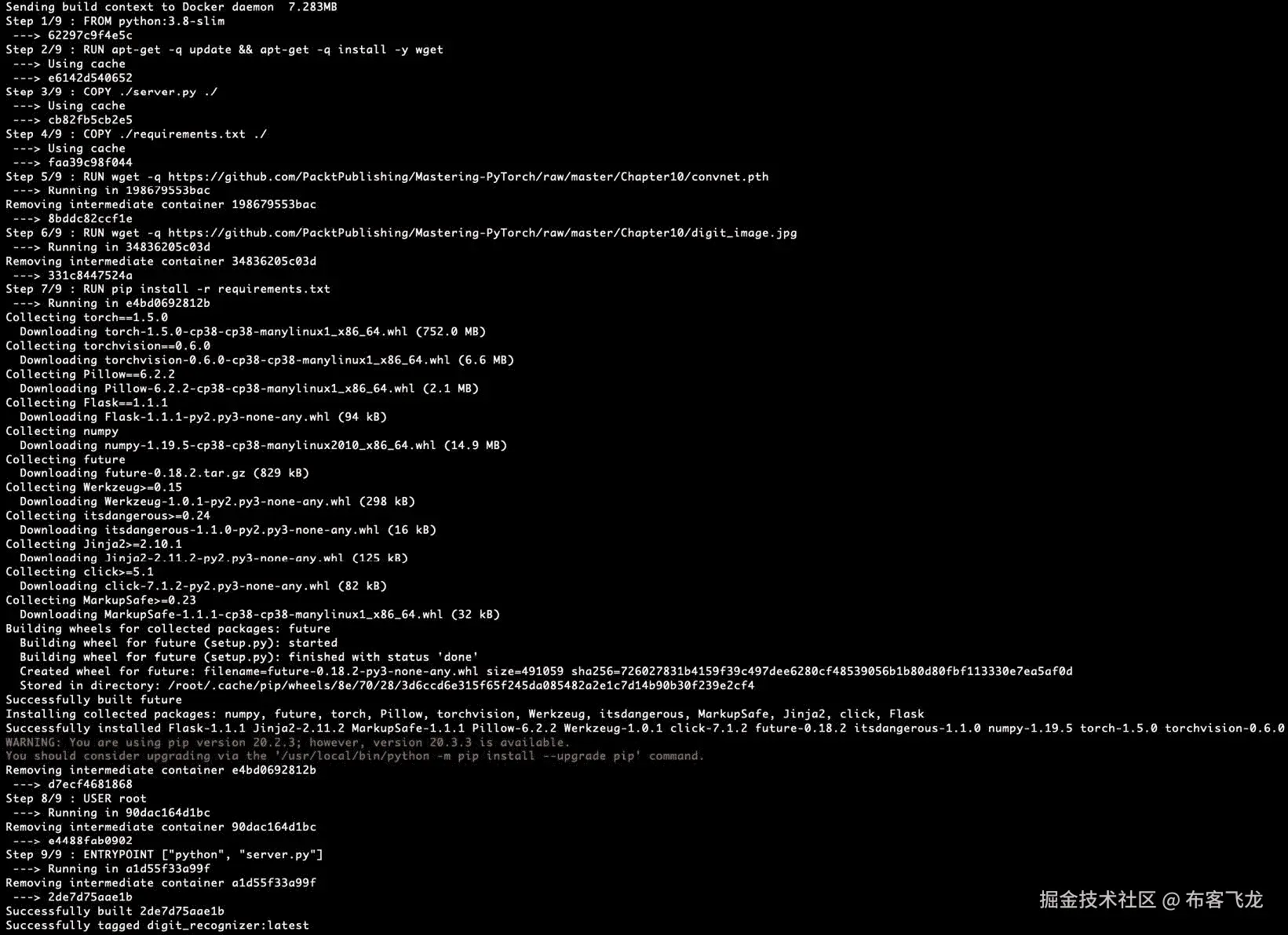 图 13 .11 – 构建 Docker 镜像