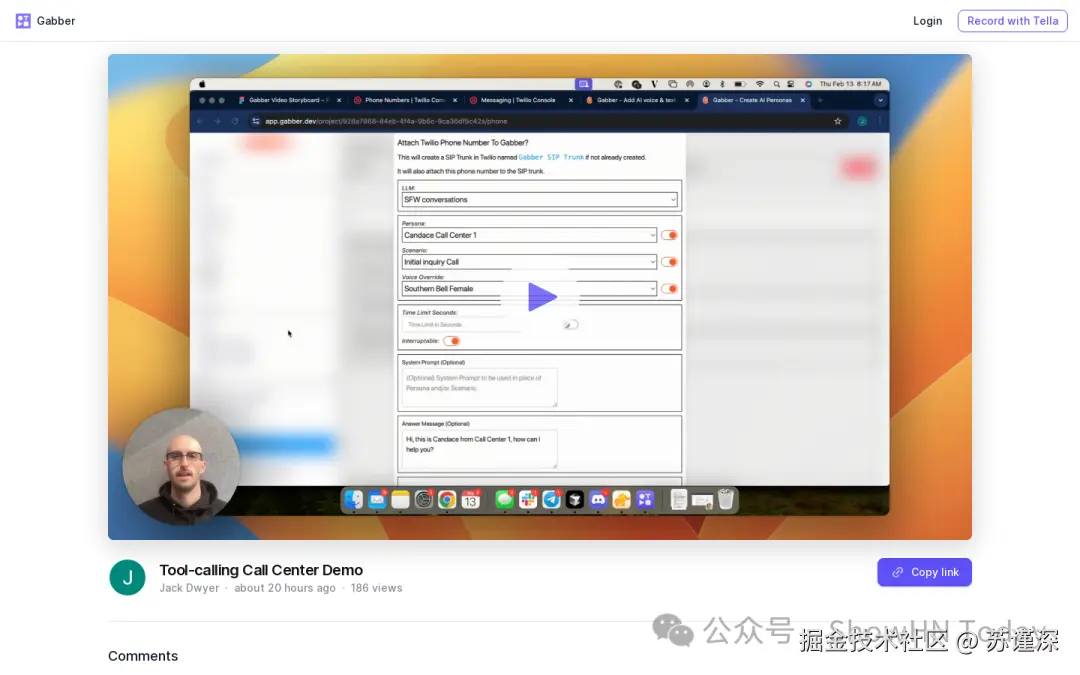 Show HN: 将工具调用添加到任何 LLM - 项目截图