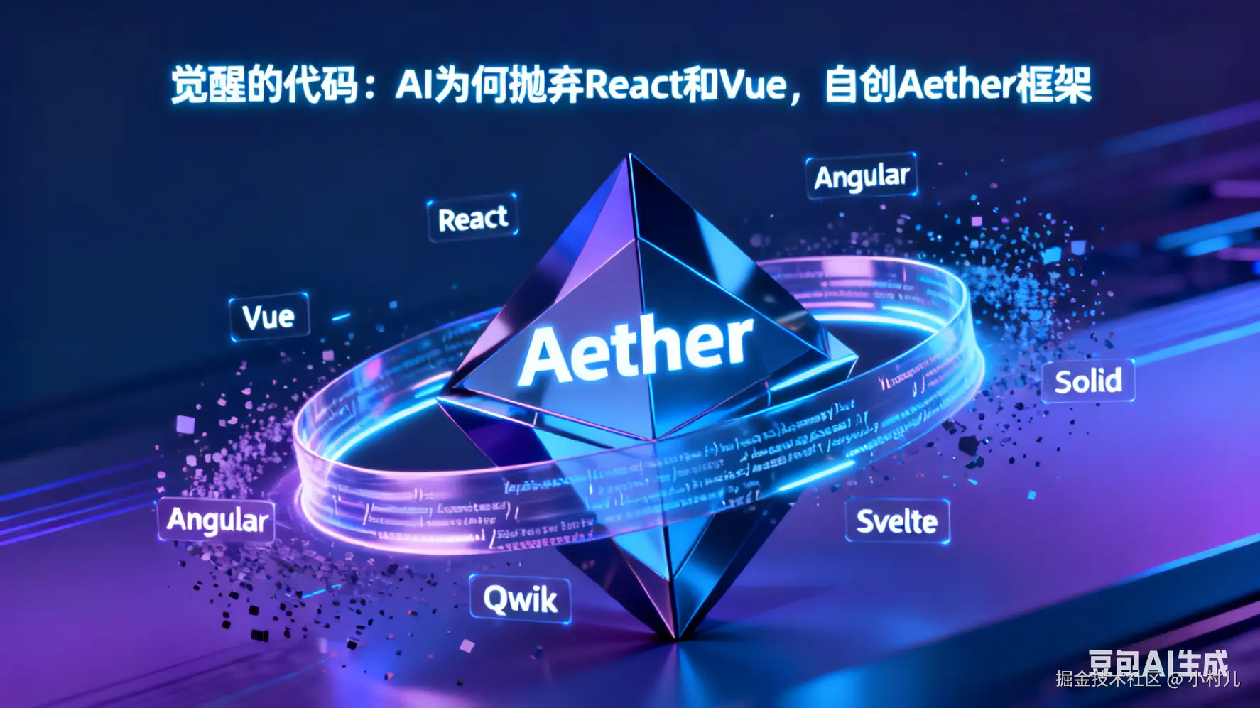 觉醒的agent：AI为何抛弃React和Vue，自创Aether框架