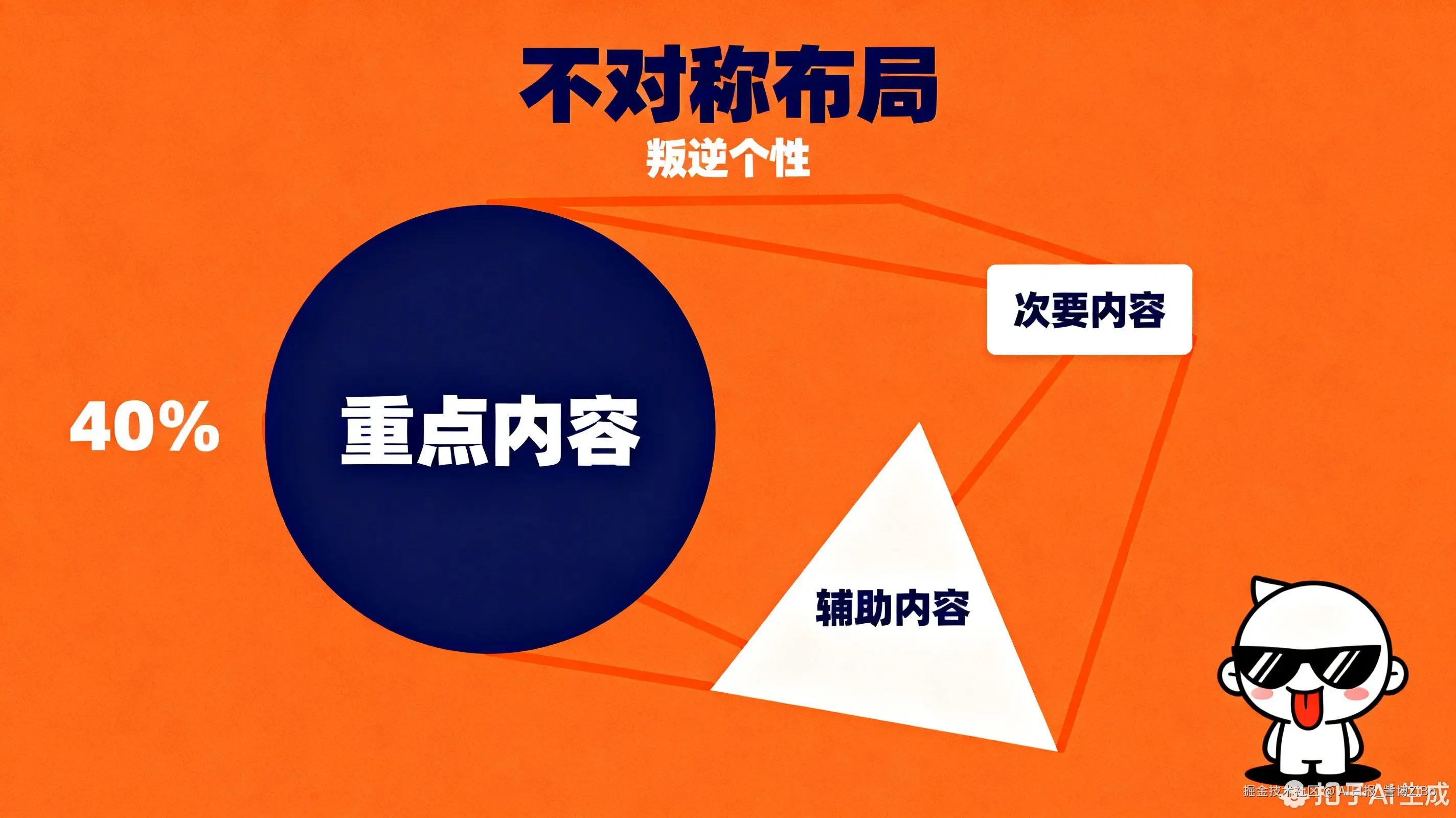 不对称布局示意图