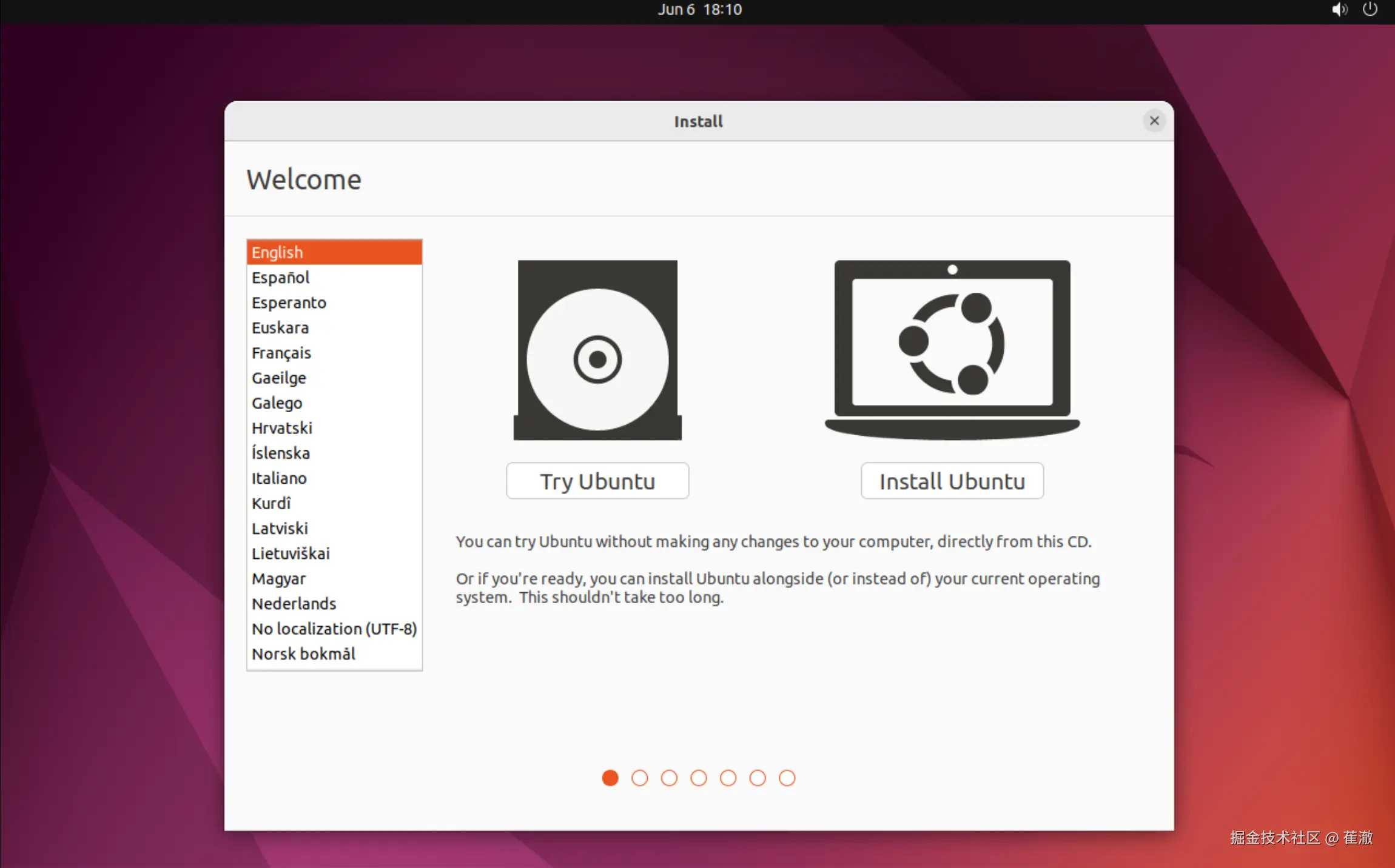 Install Ubuntu