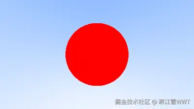 Image 3: 简单的红色球体