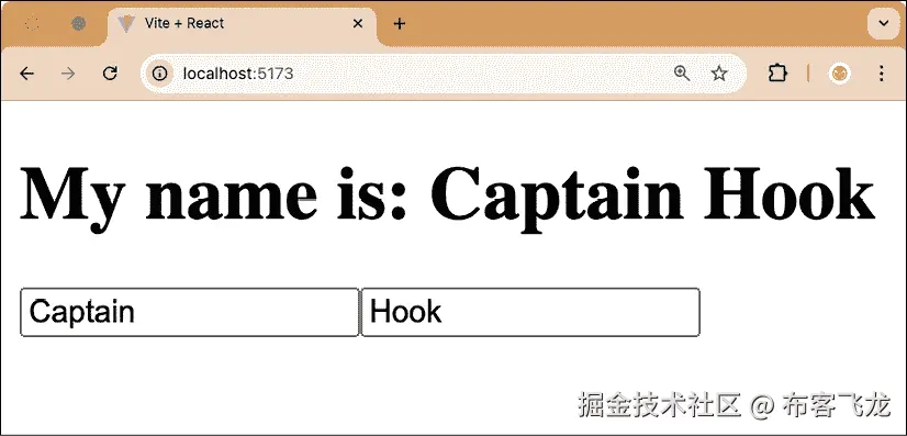 图 2.1 – 我们自定义的 Hook 重新实现成功了