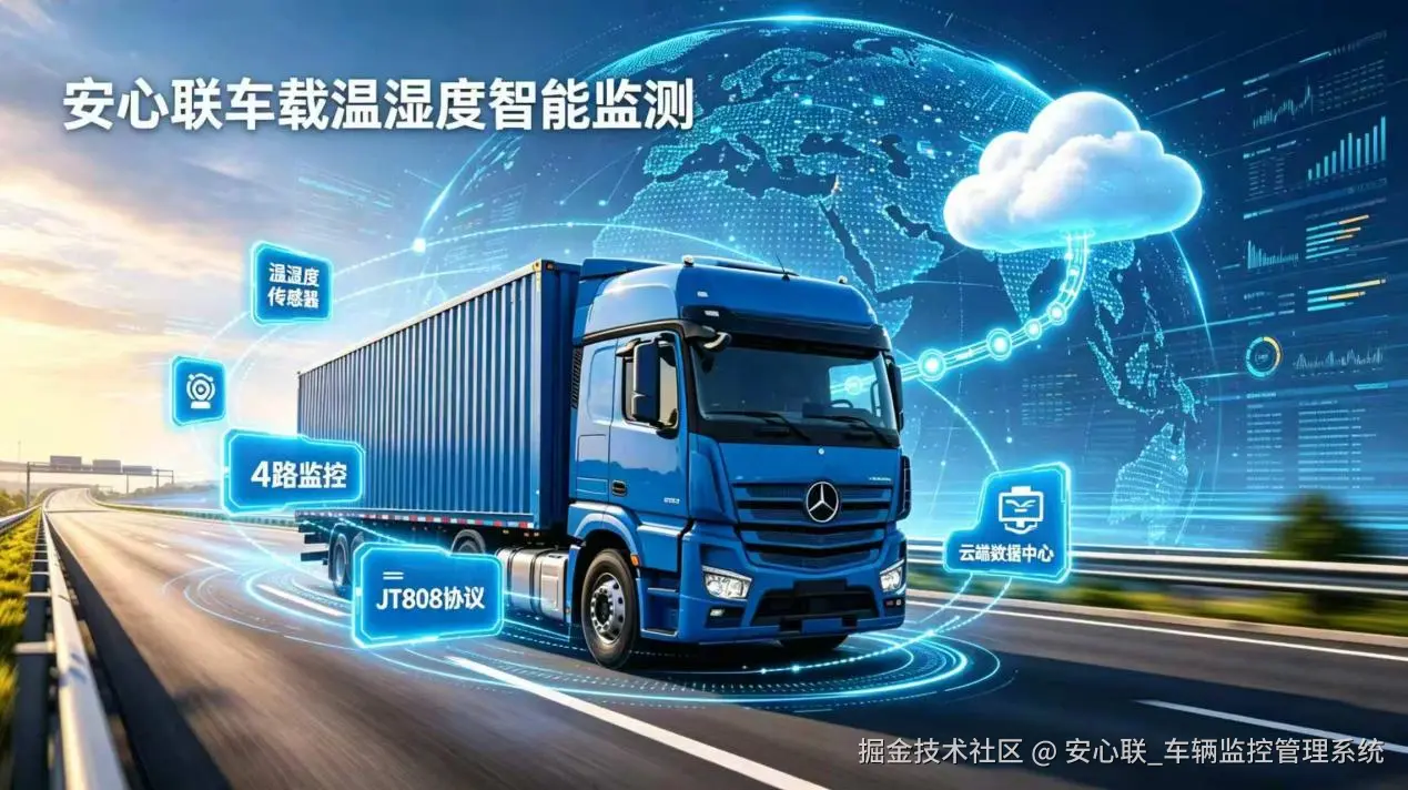 基于JT808协议的安心联车载监控系统温湿度监测功能详解