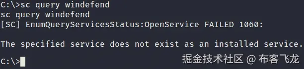 图 4.20 – 禁用 Windows Defender