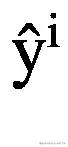 {\hat{\mathrm{y}}}^{\mathrm{i}}