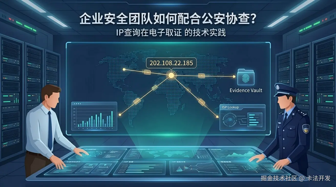 企业安全团队如何配合公安协查？IP查询在电子取证中的技术实践.png