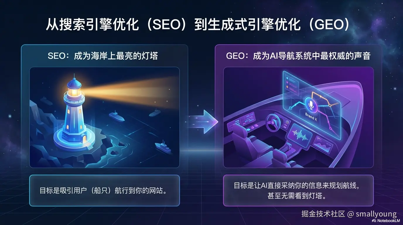 基础概念：SEO与GEO的本质差异