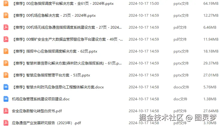 智慧应急解决方案