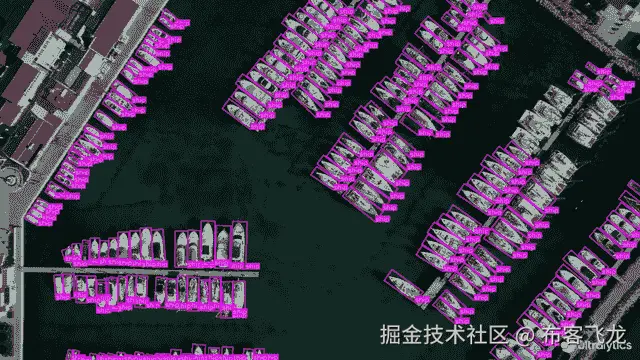 使用 OBB 进行船只检测