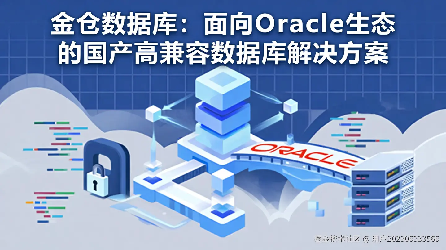 金仓数据库架构与Oracle兼容性对比示意图